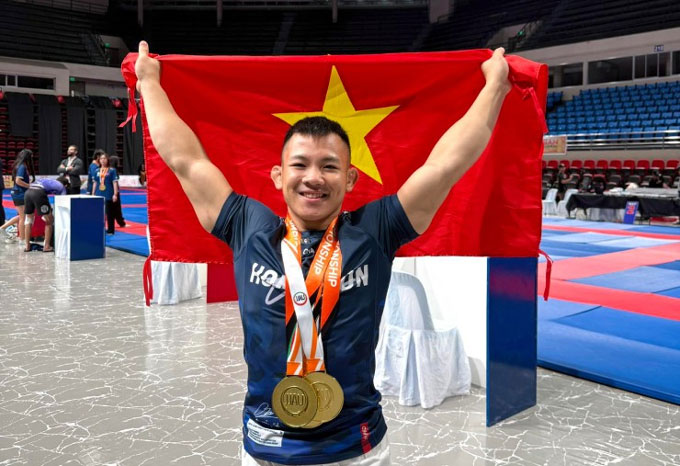 Đào Hồng Sơn giành hattrick HCV Đông Nam Á 2025