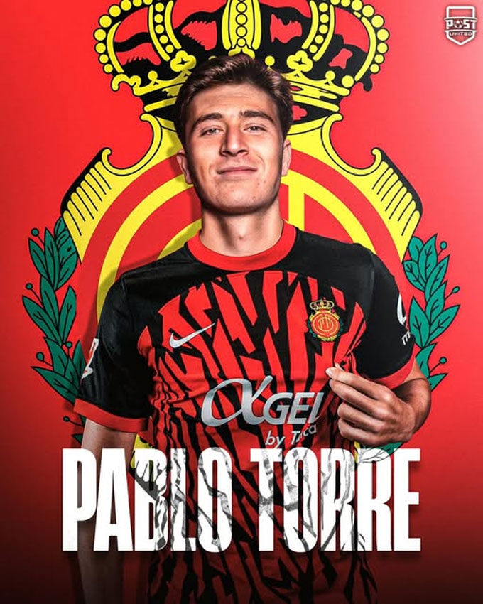 Pablo Torre chính thức chuyển từ Barca sang Mallorca