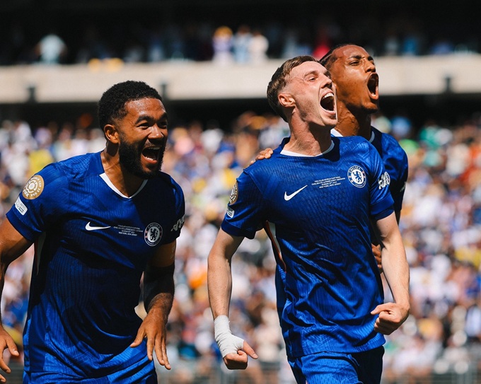 Cole Palmer hiện là đầu tầu trên hàng công Chelsea