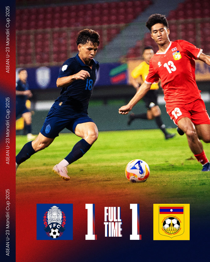Trận đấu đã khép lại với tỉ số 1-1