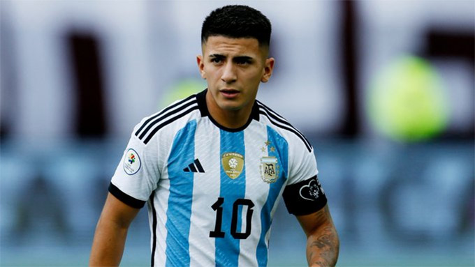 Almada thời gian qua liên tục tỏa sáng tại ĐT Argentina
