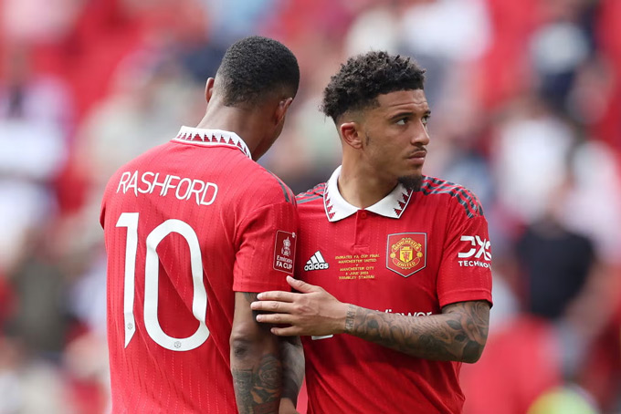Rashford và Sancho không chịu giảm lương khiến MU gặp khó trong việc bán