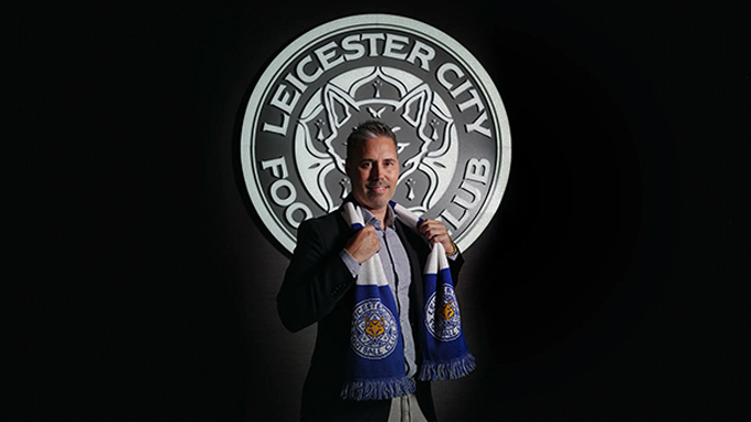 Leicester City là đội bóng nổi tiếng nhất mà ông Martí Cifuentes từng dẫn dắt  