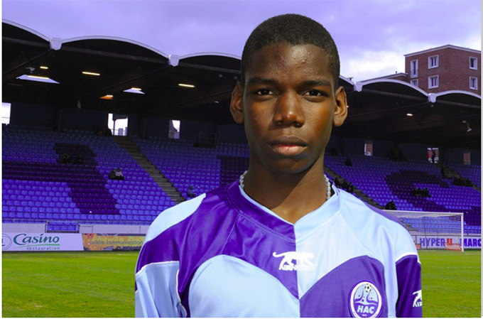MU đã nẫng tay trên Pogba khỏi Le Havre và nước Pháp