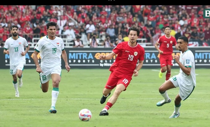 Indonesia từng gặp Iraq ở vòng loại thứ hai 