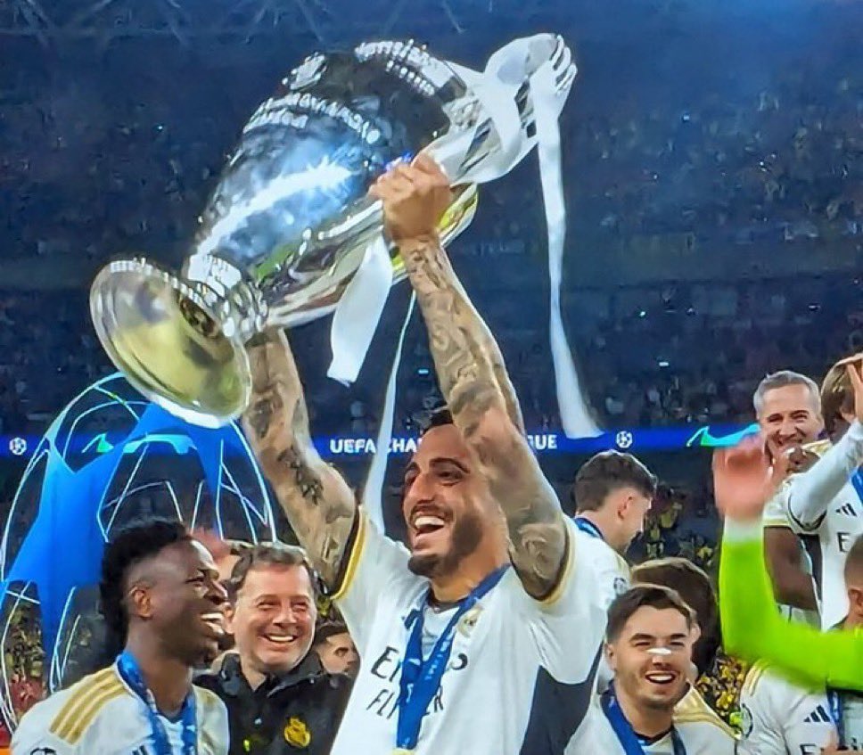 Joselu quay về Real ở mùa 2023/24 để đóng một vai trò quan trọng cho chức vô địch châu Âu thứ 15 của họ