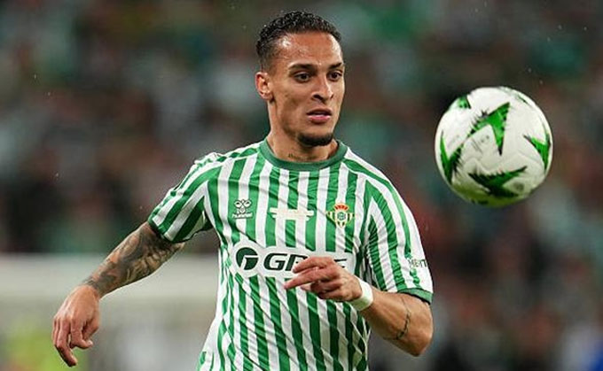 Antony thi đấu rất hay tại Betis mùa trước