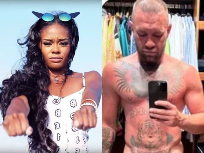 Nữ rapper Azealia Banks cáo buộc McGregor đã gửi ảnh khỏa thân cho mình