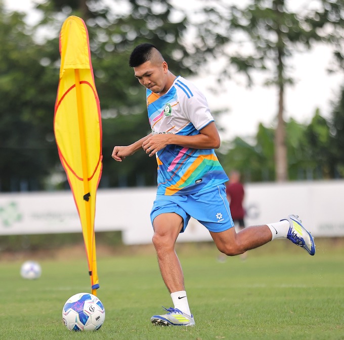 Văn Khoa vừa về đầu quân cho Bình Phước. Ảnh: BPFC