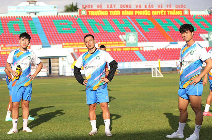 Xuân Trường, Minh Vương gia nhập Bình Phước để tái ngộ với Công Phượng - Ảnh: BPFC