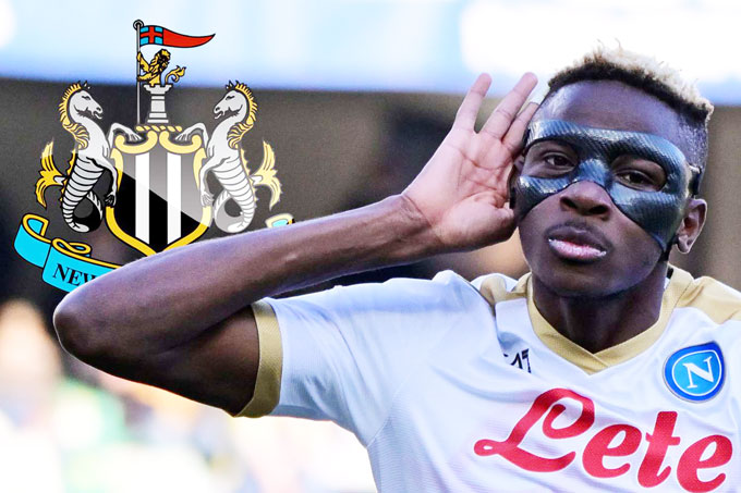 Osimhen cũng là một mục tiêu trong tầm ngắm của Newcastle