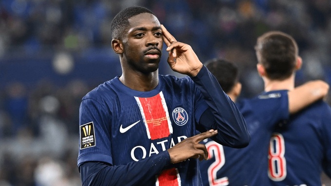 Ousmane Dembele là mục tiêu giữ chân số 1 của PSG
