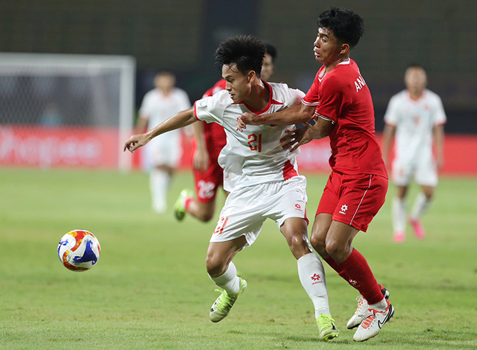 U23 Việt Nam cần mài giũa các phương án tấn công sao cho hiệu quả hơn - Ảnh: Nhật Anh 