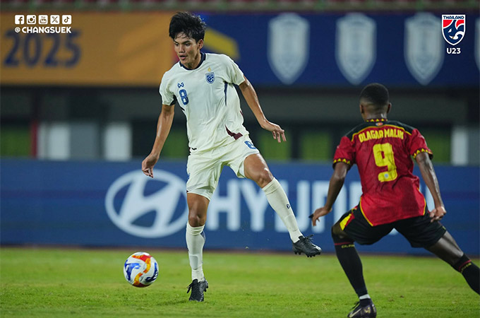U23 Thái Lan mở màn ấn tượng ở U23 Đông Nam Á - Ảnh: Changsuek 