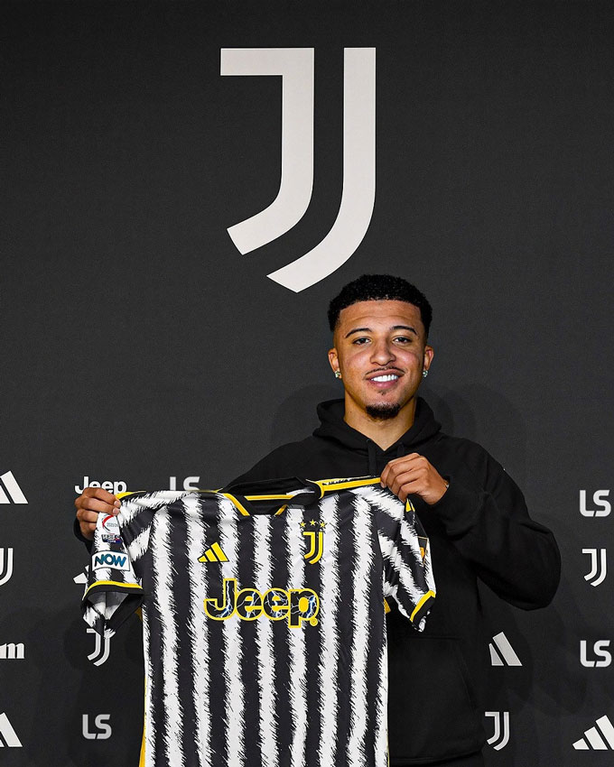 Sancho có thể ra mắt Juventus vào thứ Năm tuần sau