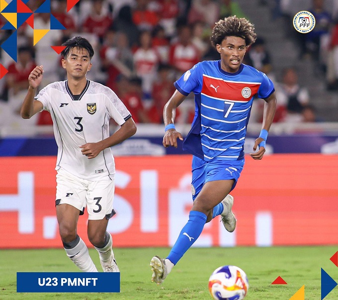 U23 Việt Nam có thể sẽ gặp U23 Philippines (xanh) ở bán kết