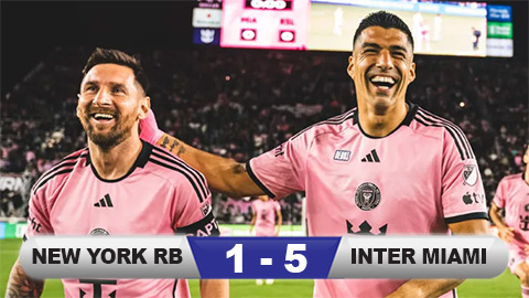 Kết quả New York RB vs Inter Miami: Messi lại lập cú đúp - Bongdaplus.vn