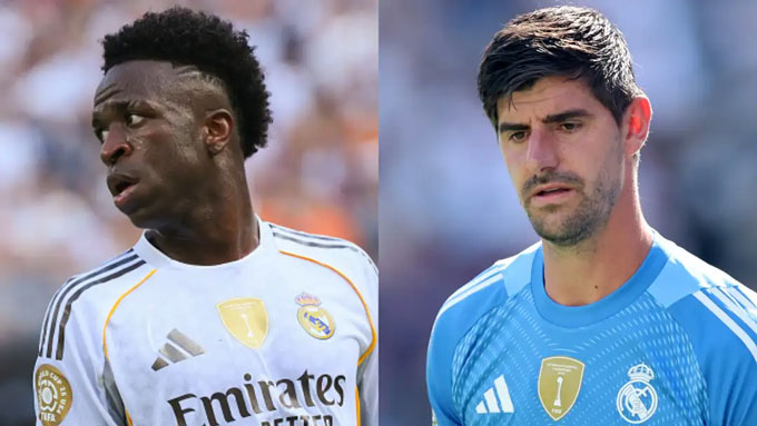 Vinicius và Courtois sẽ là hai đội phó mới của Real Madrid