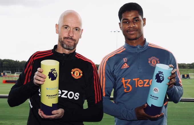 Rashford là chân sút số 1 của MU mùa 2022/23 dưới thời HLV Erik ten Hag