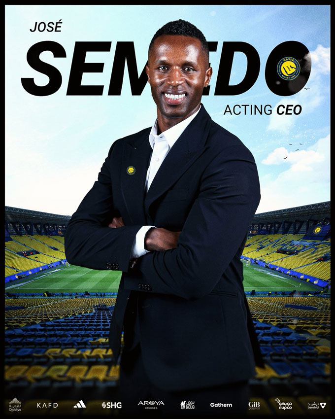 Jose Semedo, giám đốc kỹ thuật mới của Al Nassr
