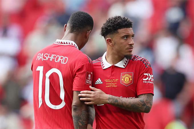 Rashford và Sancho đều không còn tương lai tại MU
