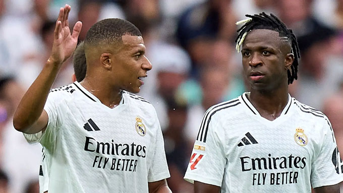 Vinicius ghen tỵ với mức lương của Mbappe