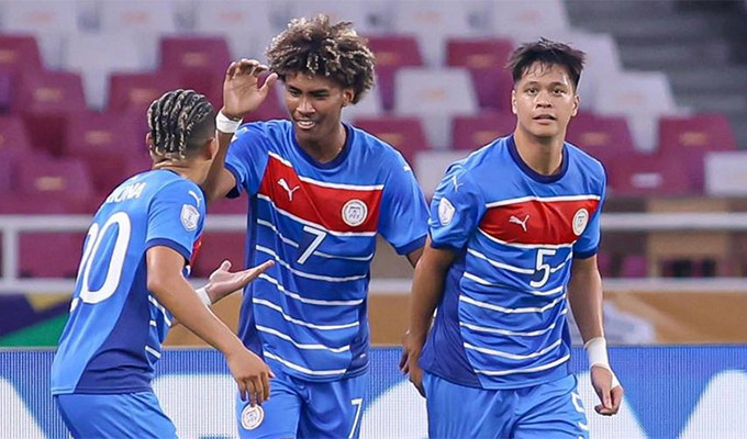 U23 Philippines có chiến thắng nhẹ nhàng 2-0 trước U23 Brunei 