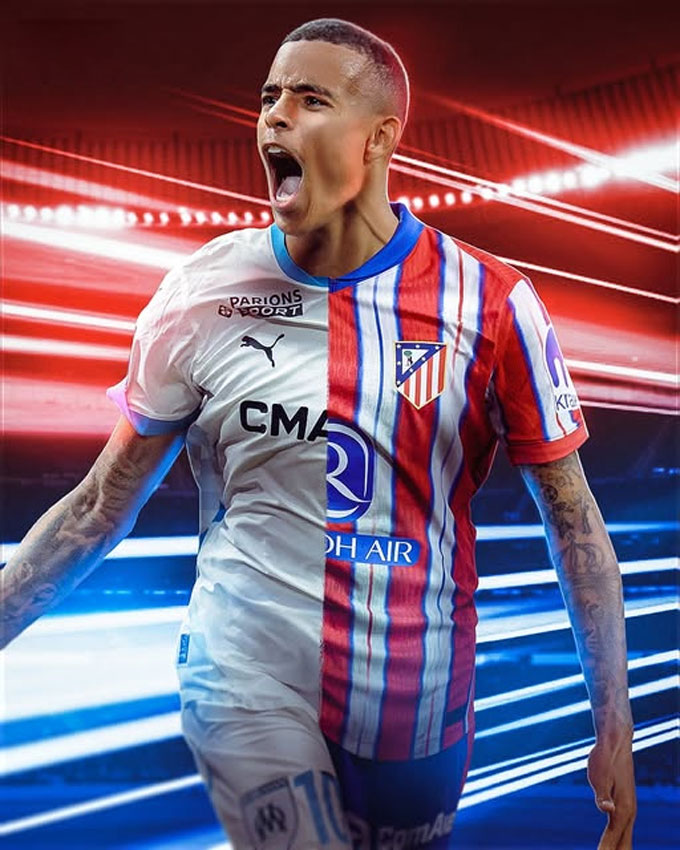 Greenwood đang nhận được sự quan tâm của Atletico