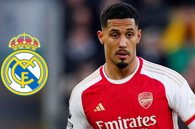 Real vẫn âm thầm theo đuổi Saliba