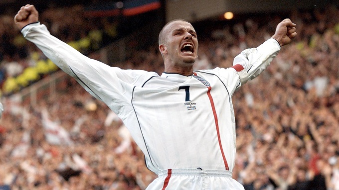 David Beckham khi còn thi đấu