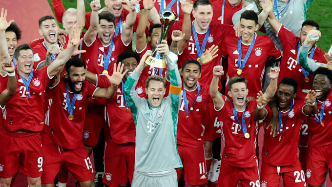  Bayern hai lần vô địch FIFA Club World Cup