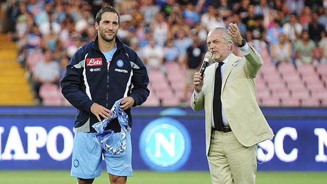 Higuain là thương vụ lớn nhất của De Laurentiis