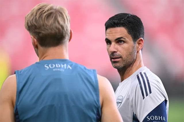 HLV Arteta giúp Arsenal về nhì Premierr League mùa vừa rồi