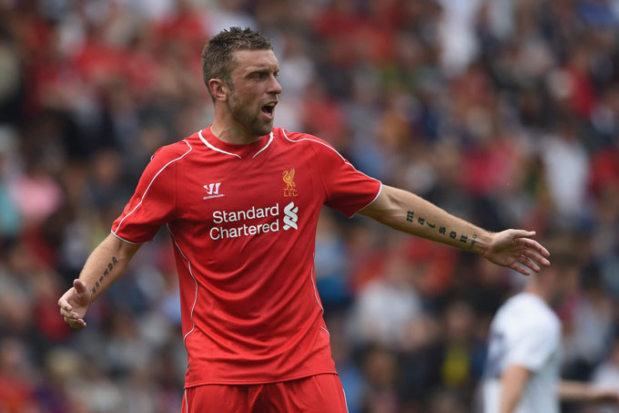 Lambert từng là số 9 của Liverpool