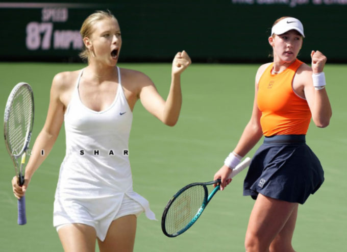 Cô trở thành tay vợt trẻ nhất làm được điều này kể từ sau Sharapova năm 2004