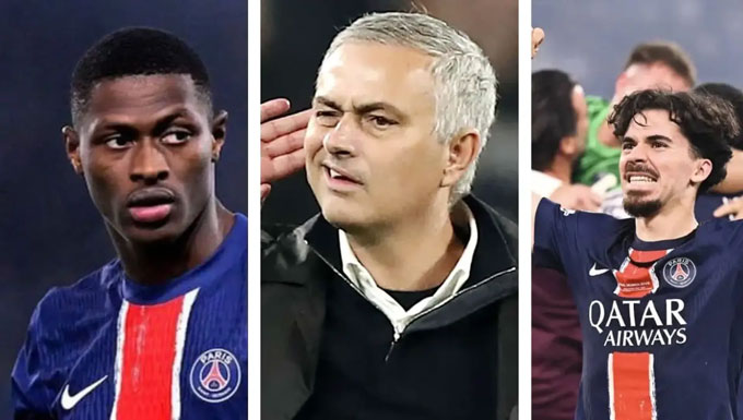 Nhưng theo Mourinho, Mendes (trái) và Vitinha xứng đáng giành giải thưởng cá nhân này hơn