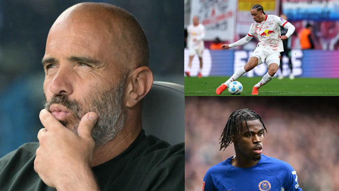 HLV Maresca muốn đổi Chukwuemeka (ảnh dưới) lấy Xavi Simons