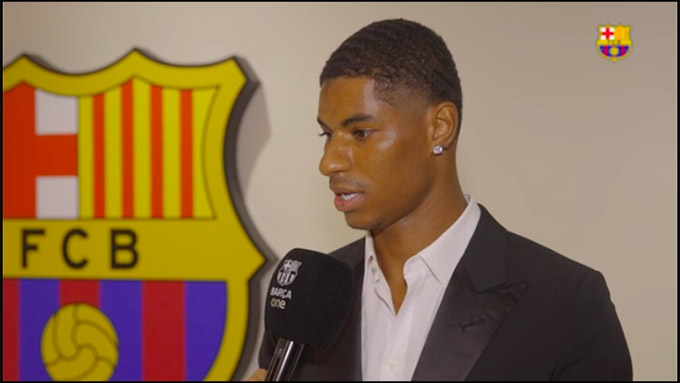 Rashford nhấn mạnh cảm giác "như ở nhà" khi tới Barca