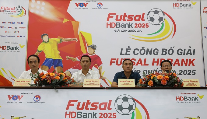 Quang cảnh buổi họp báo. Ảnh: Quốc An 