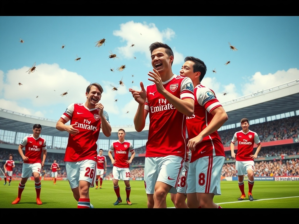 Giá như không có ruồi thì Arsenal đã vô địch