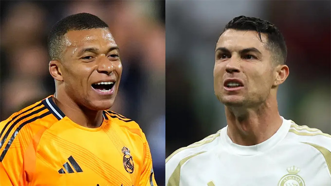 Mbappe sẵn sàng tiếp bước Ronaldo