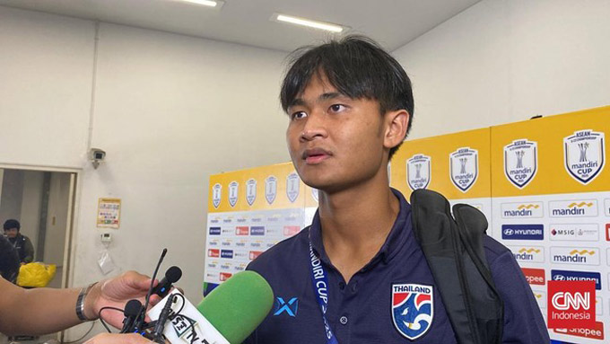Yotsakorn chính là người mở tỷ số cho U23 Thái Lan nhưng cũng là người đá hỏng phạt đền