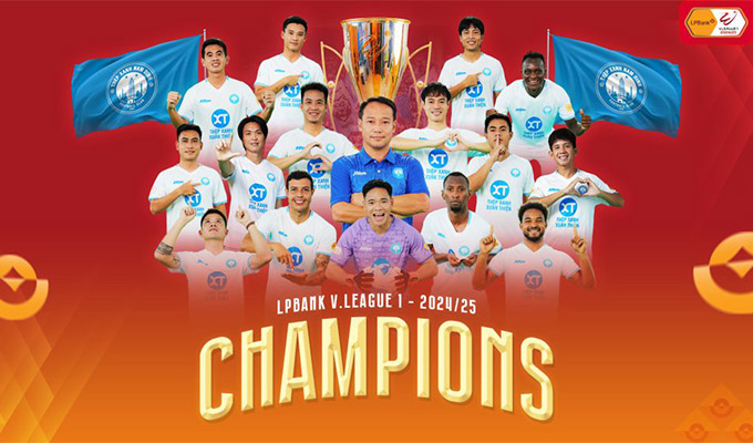 Nam Định lần thứ 2 nhận thư chúc mừng chức vô địch V.League từ Chủ tịch FIFA 