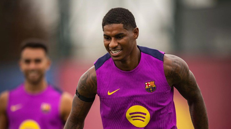 Marcus Rashford gia nhập Barca