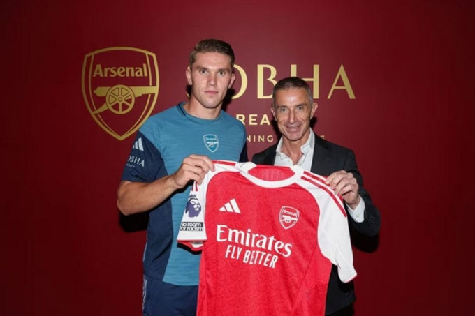 Arsenal vừa công bố tân binh Gyokeres