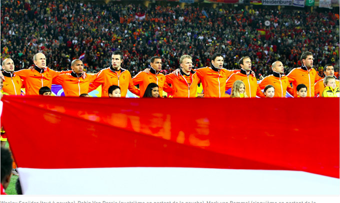 Có tới 4/11 cầu thủ đá chính của ĐT Hà Lan tại chung kết World Cup 2010 có ít nhất 1 con trai theo nghiệp cầu thủ