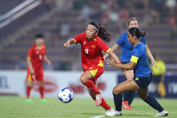 Mục tiêu của ĐT nữ Việt Nam là giành vé dự World Cup nữ 2027 - Ảnh: Phan Tùng 