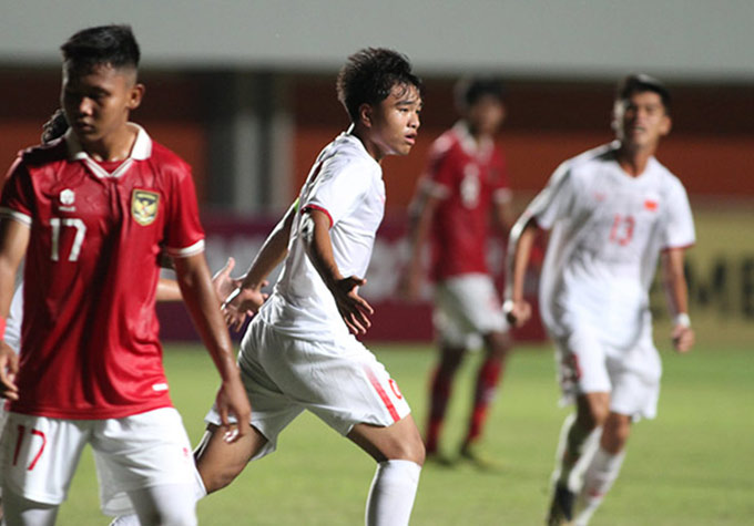 Công Phương từng nếm trải áp lực từ khán giả Indonesia khi còn thi đấu cho U16 Việt Nam - Ảnh: Thiên Minh 
