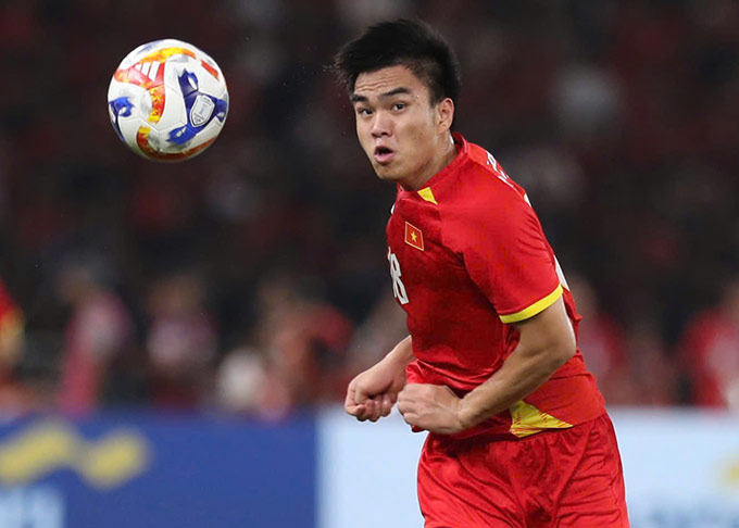 Công Phương từng bước trưởng thành ở giải U23 Đông Nam Á 2025 - Ảnh: Anh Khoa 