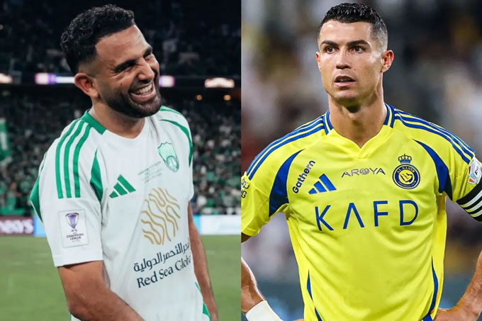 Mahrez không đồng quan điểm với Ronaldo